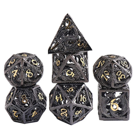 7 Copper Hollow dice